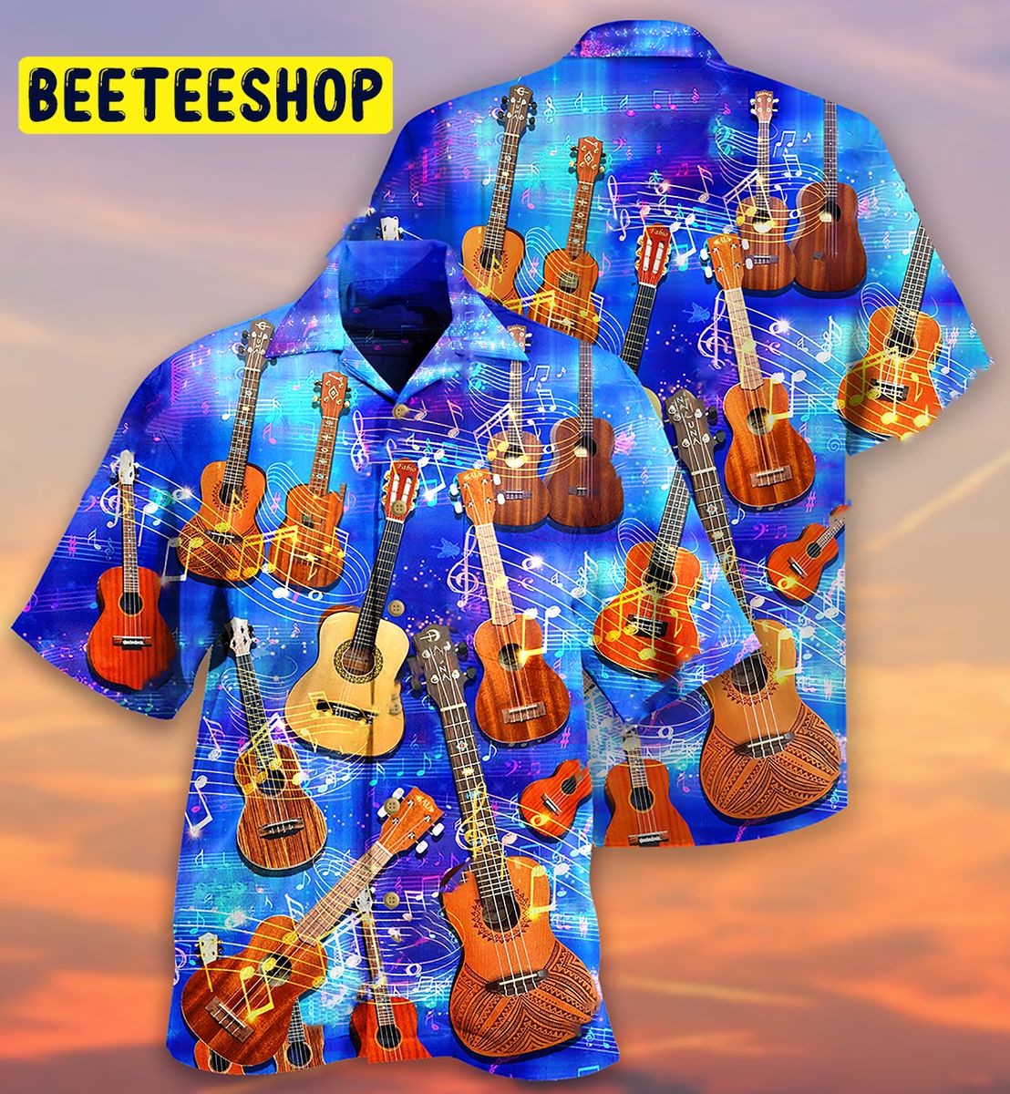 Music Love Guitar Forever Trending Hawaiian Shirt