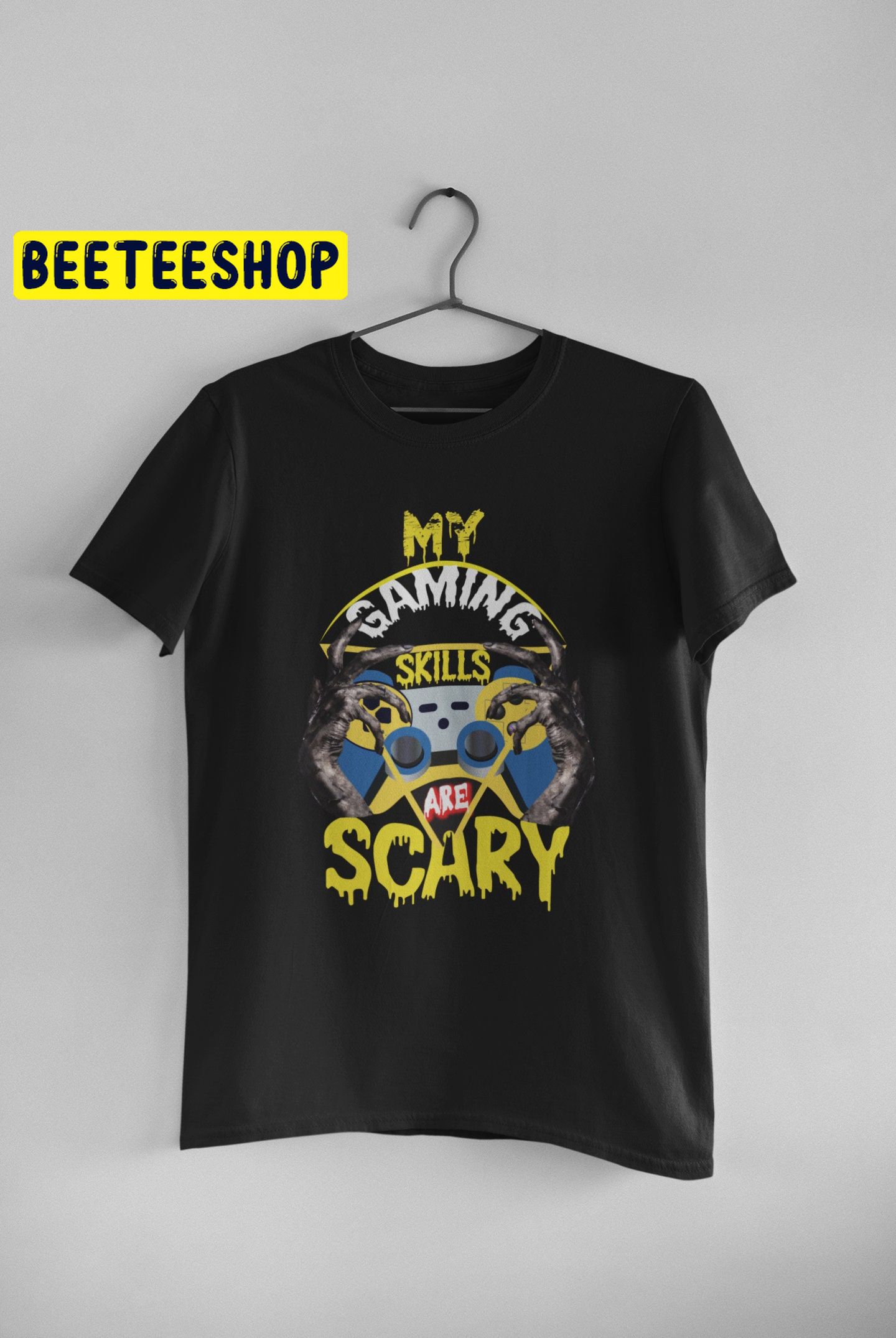 My Gaming Skills Are Scary Halloween Trending Unisex Shirt