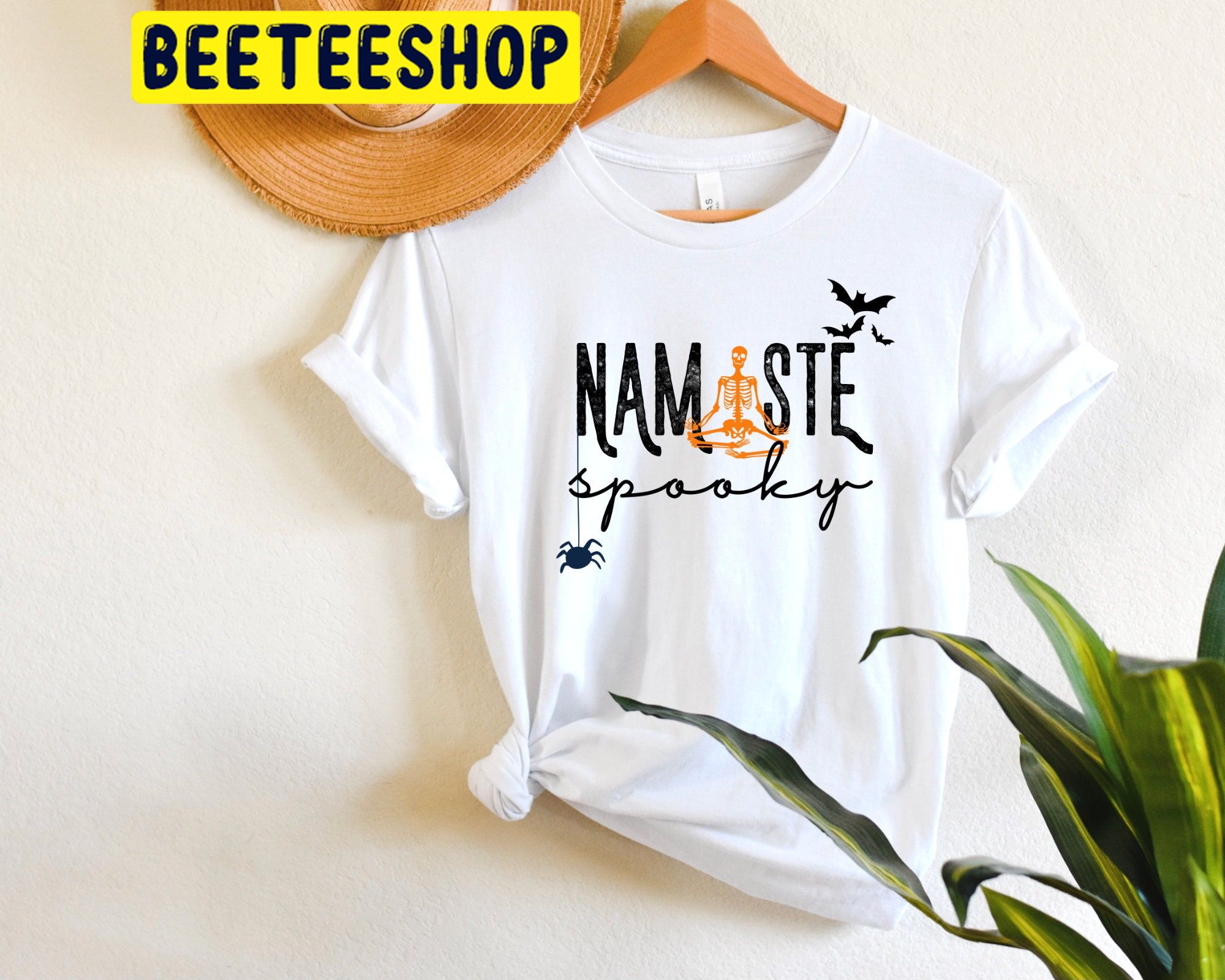 Namaste Spooky Halloween Trending Unisex Shirt