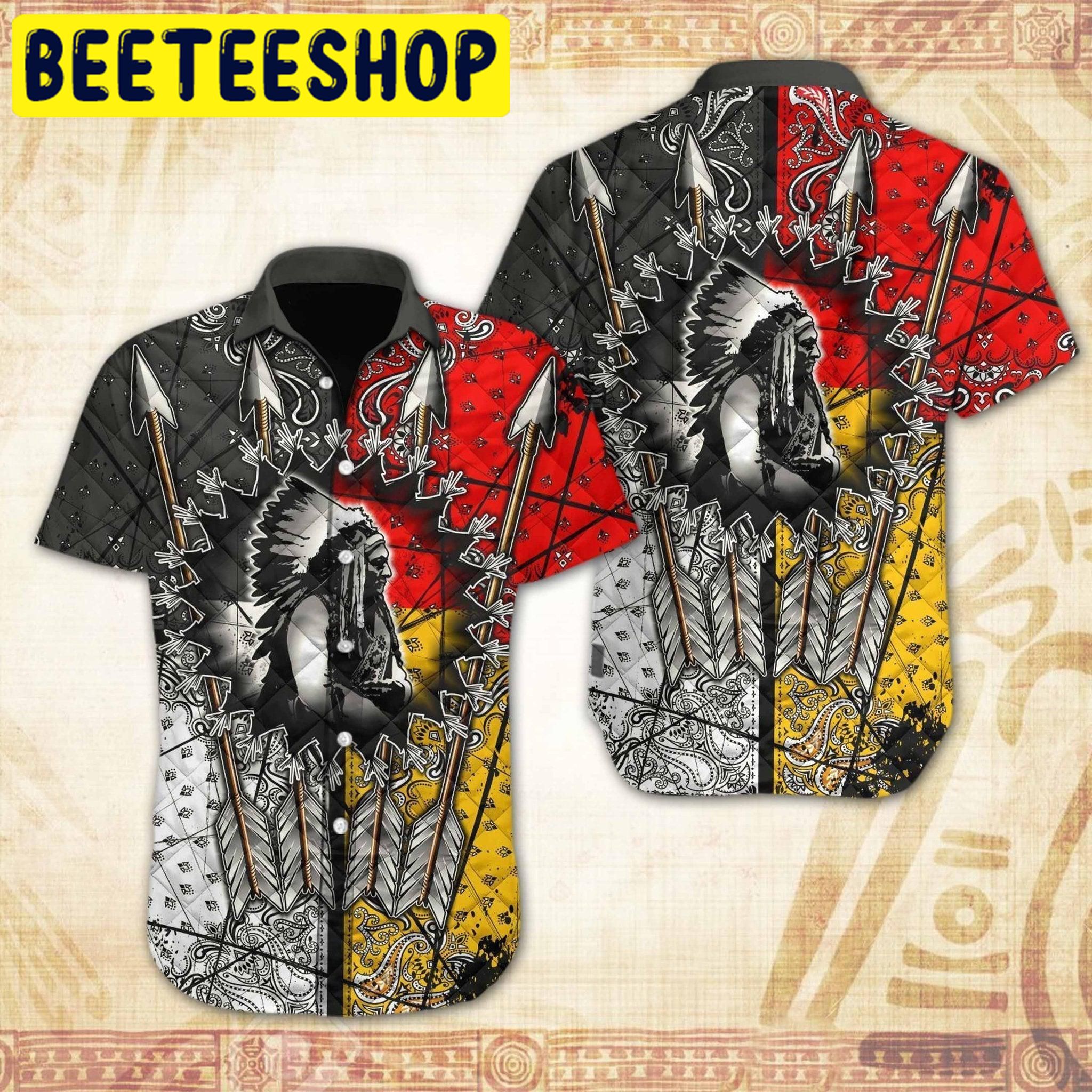 Native American Arrow Hawaiian Shirt