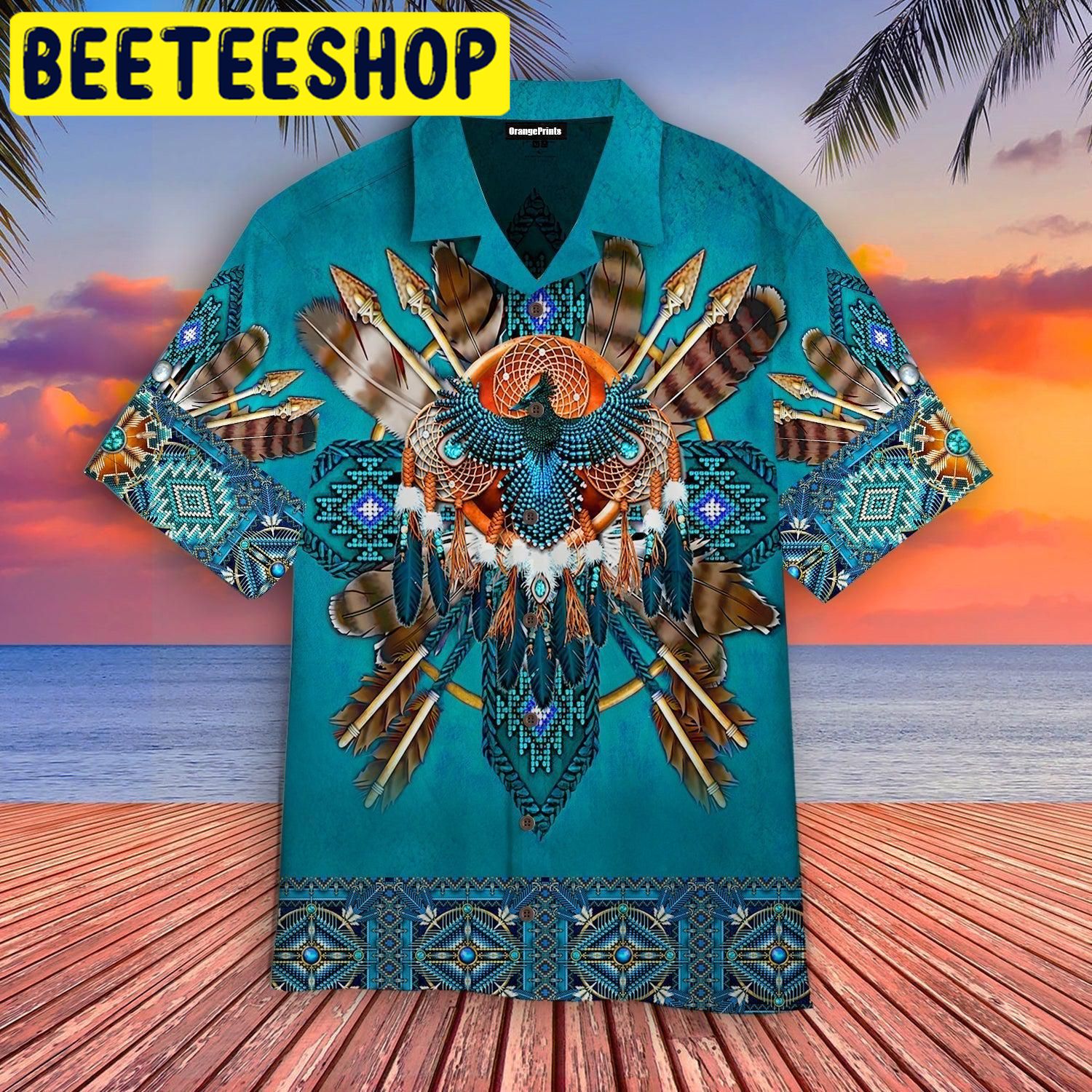 Native American Hawaiian Shirt 4359