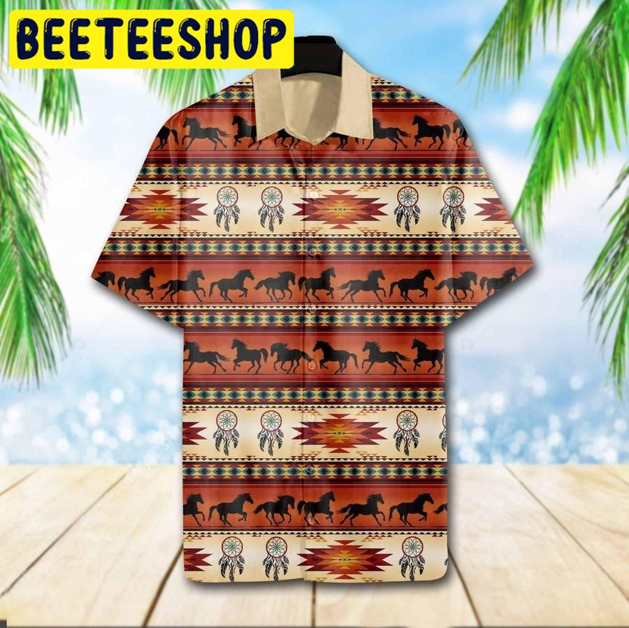 Native Horse Hawaiian Shirt