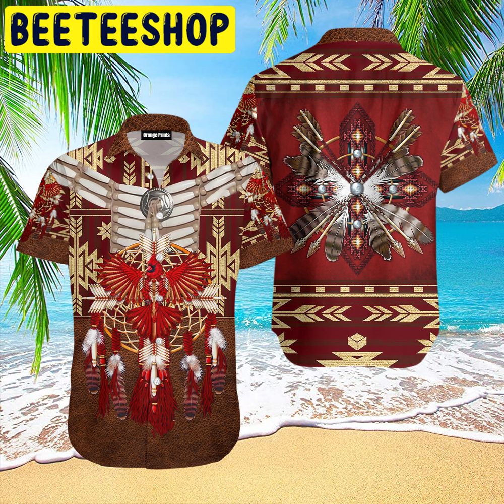 Native Pattern Hawaiian Shirt 6359