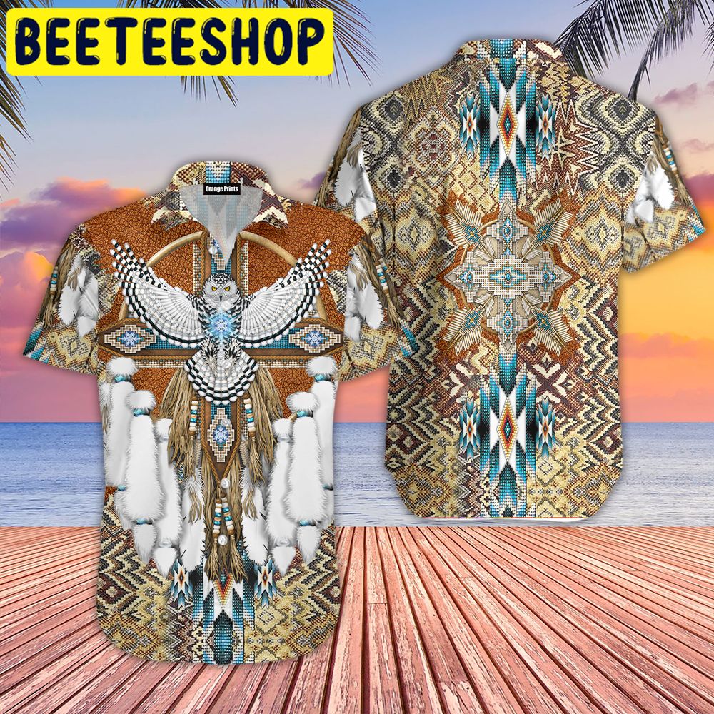 Native Pattern Hawaiian Shirt 7359