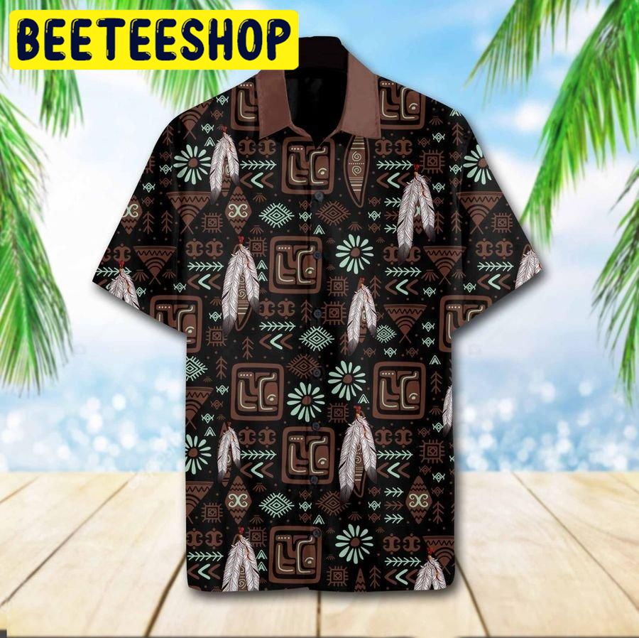 Native Pattern Hawaiian Shirt