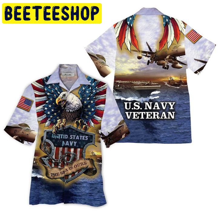 Navy Veteran Hawaiian Shirt 2359