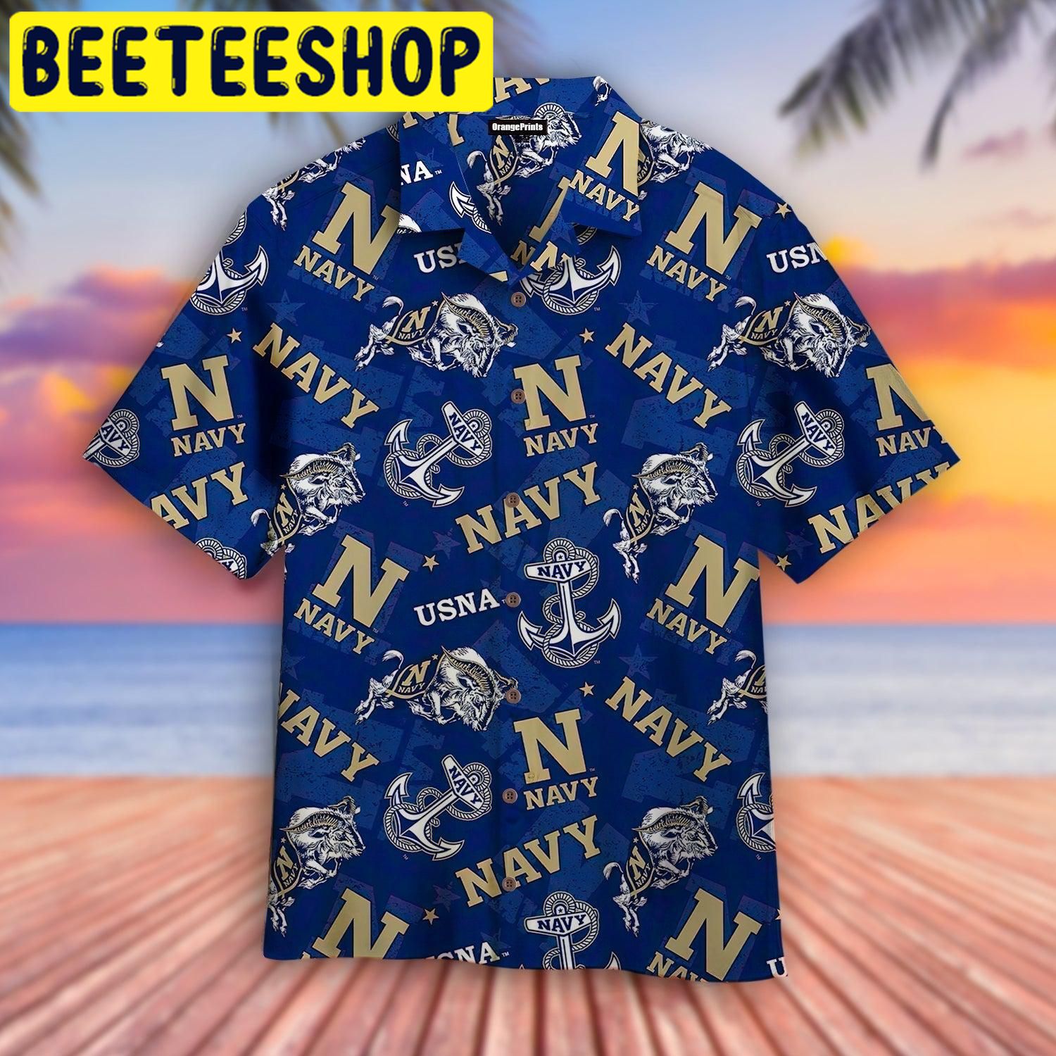 Navy Veteran US Hawaiian Shirt