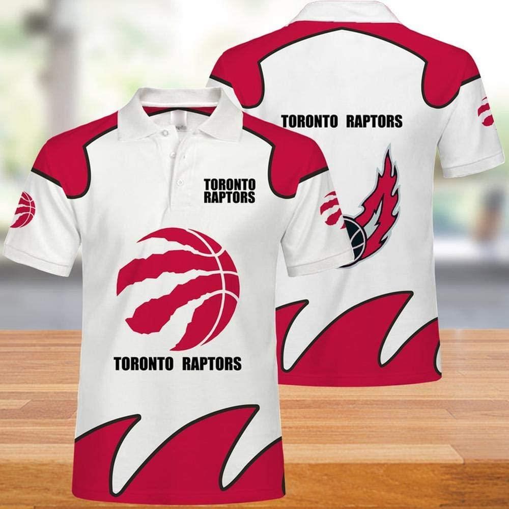 NBA Toronto Raptors 3d Print Casual Summer Short Top Branding Trends 3D Polo Shirt