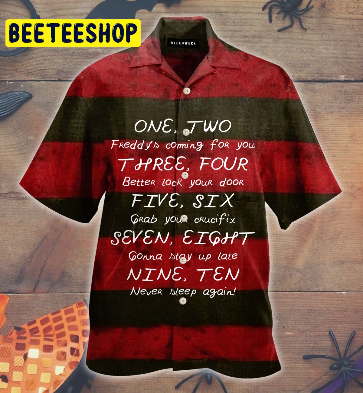 Never Sleep Again Trending Hawaiian Shirt