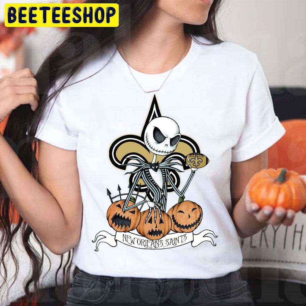 New Orieans Saints Jack Halloween Trending Unisex T-Shirt