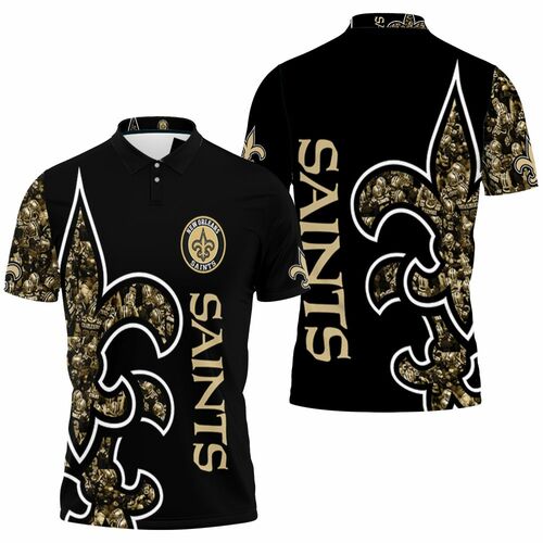 New Orleans Saints Nfl Lover 3D All Over Print Polo Shirt