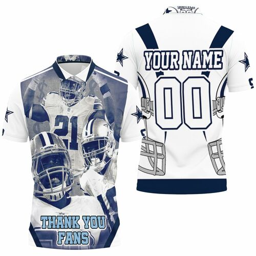 Nfc East Division Champions Dallas Cowboys Super Bowl 2021 Thank You Fans Personalized 3D All Over Print Polo Shirt