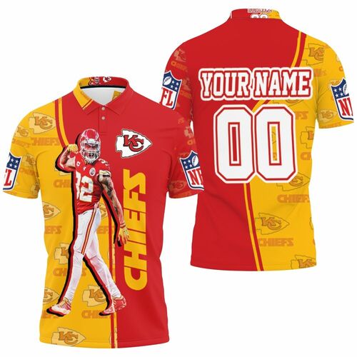 Nfl 2020 Kansas City Chiefs Tyrann Mathieu Great Player 32 3d Personalized 3D All Over Print Polo Shirt