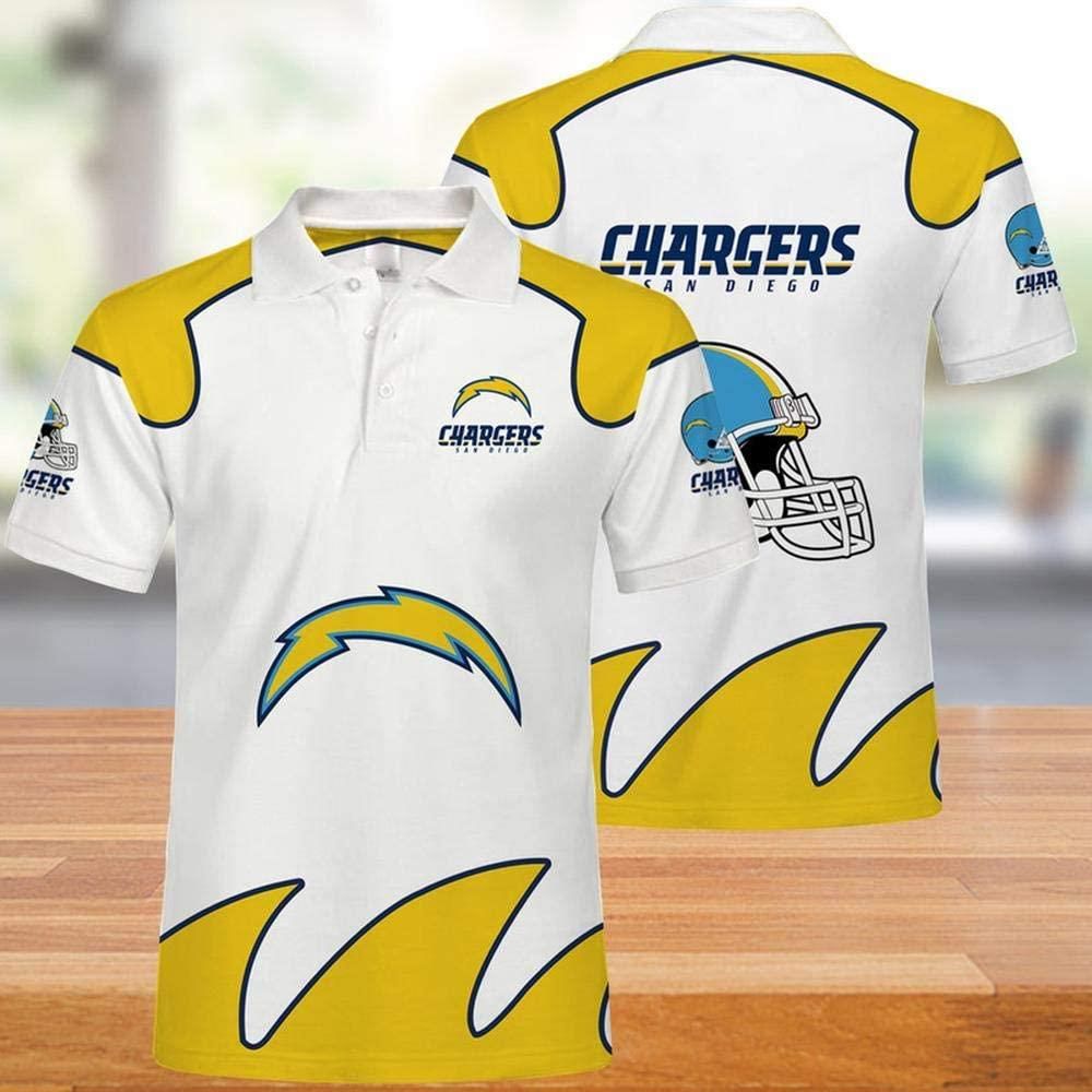 NFL Los Angeles Lightning 3d Print Casual Summer Short Top Branding Trends 3D Polo Shirt