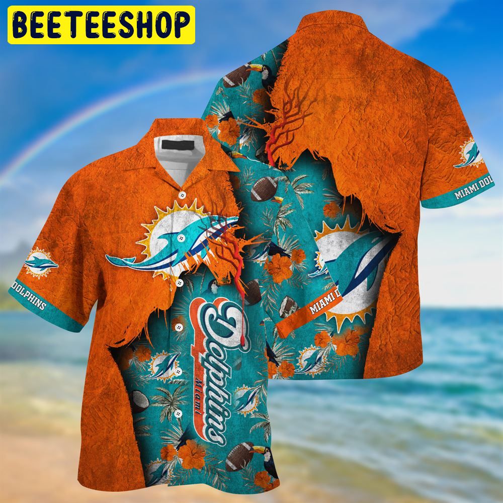 NFL Miami Dolphins God Hawaii Shirt For Summer Hawaiian Shirt