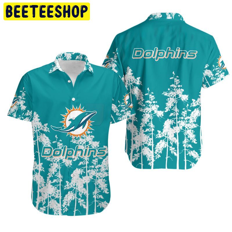 NFL Miami Dolphins Hawaiian ShirtSecret Forest Summer Hawaiian Shirt