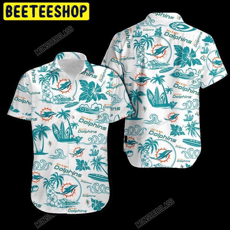 NFL Miami Dolphins Island Short 3D For Fans Hawaiian Shirt