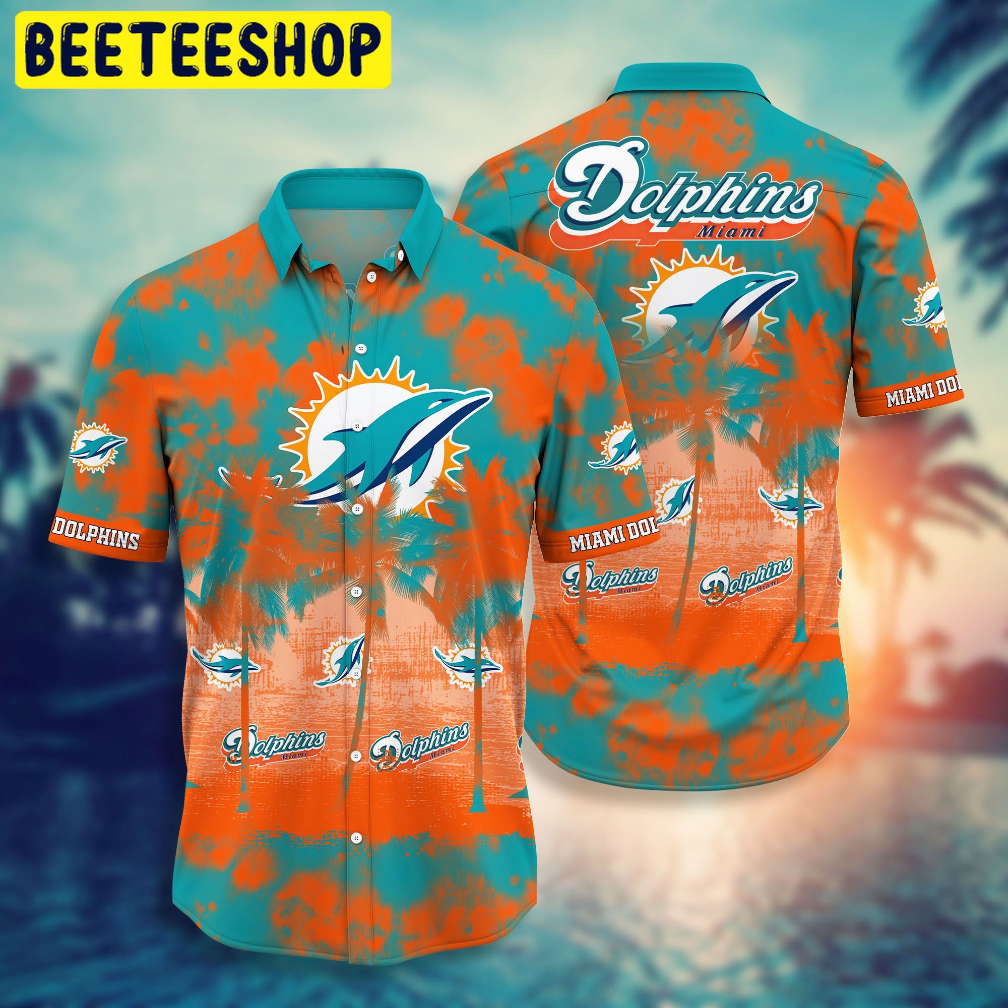 NFL Miami Dolphins Style Hot Hawaiian Shirt