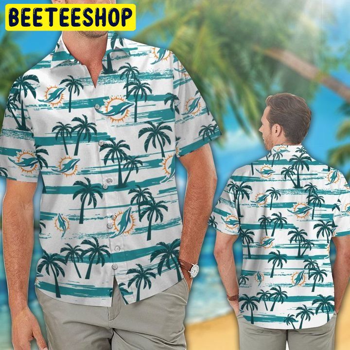 NFL Miami Dolphins Tropical Aloha 1 Hawaiian Shirt