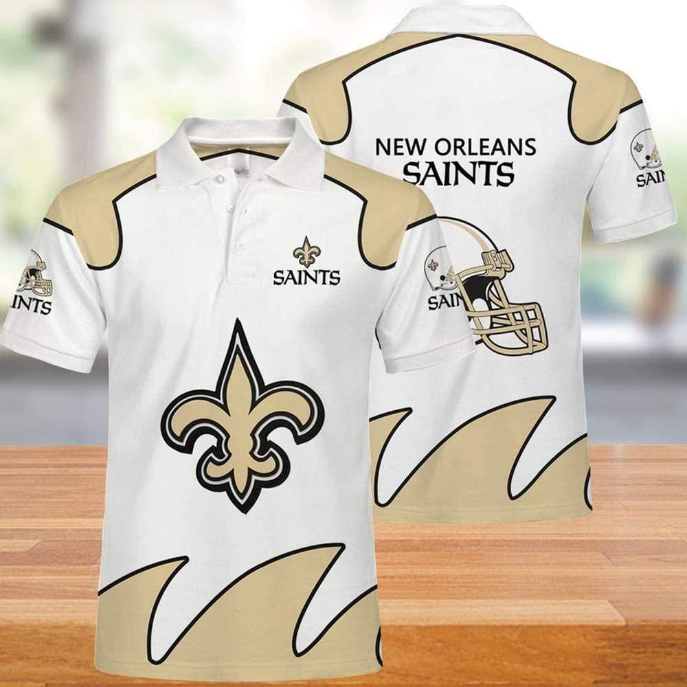 NFL New Orleans Saints 3d Print Casual Summer Short Top Branding Trends ...