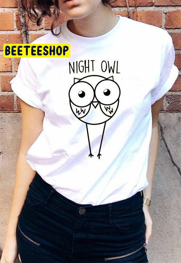 Night Owl Cool Casual Trending Unisex Shirt