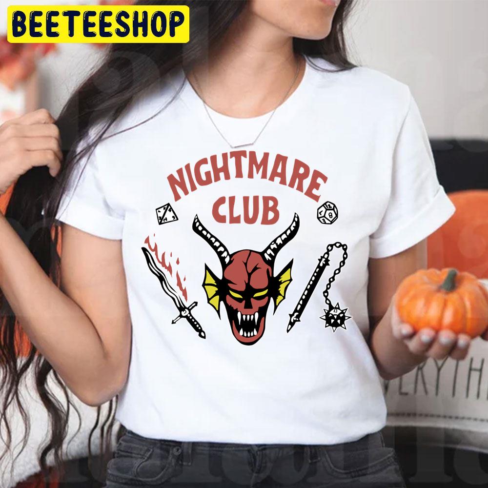 Nightmare Club Stranger Things Halloween Trending Unisex T-Shirt