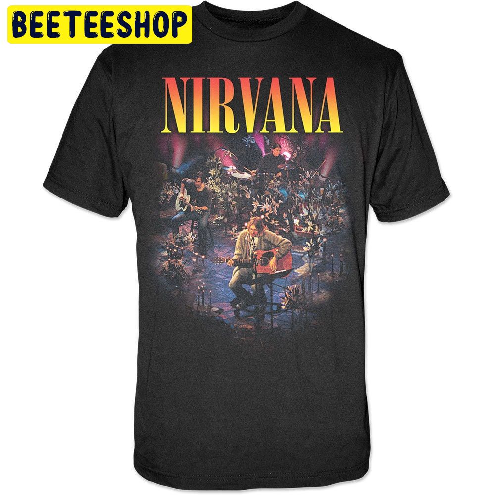 Nirvana Unplugged Photo Trending Unisex Shirt