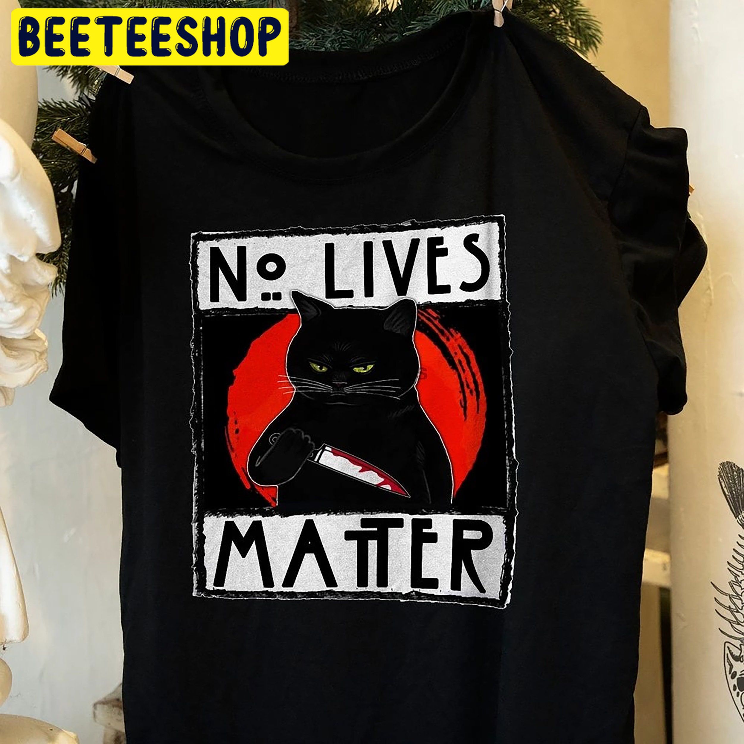 No Lives Matter Funny Pumpkin Halloween Trending Unisex Shirt