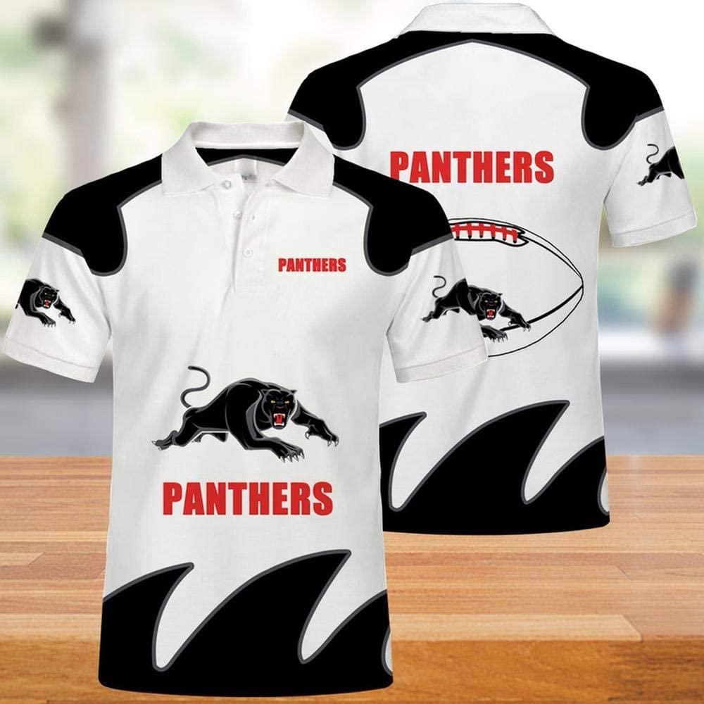 NRL Penrith Panthers 3d Print Casual Summer Short Top Branding Trends 3D Polo Shirt