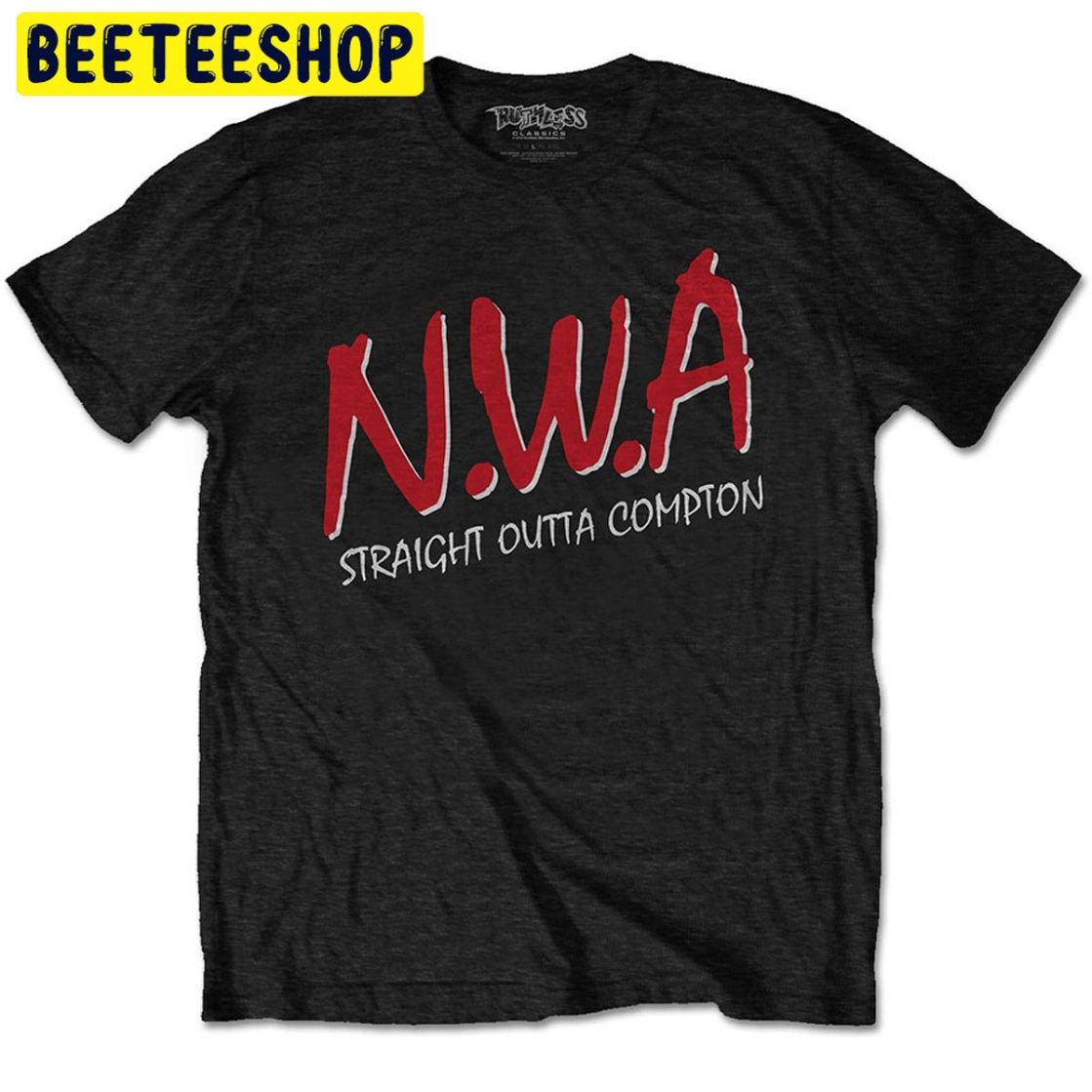 Nwa Nwa Straight Outta Compton Red Logo Trending Unisex Shirt