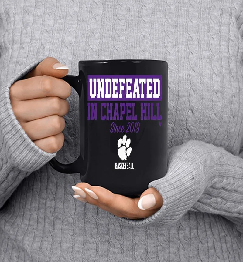 Officially Licensed Clemson 8211 Undefeated In Chapel Hill Mug