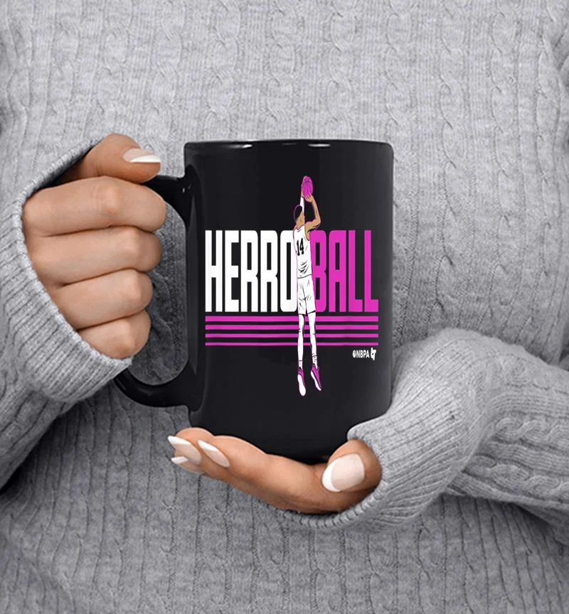 Officially Licensed Tyler Herro Herro Ball Mug