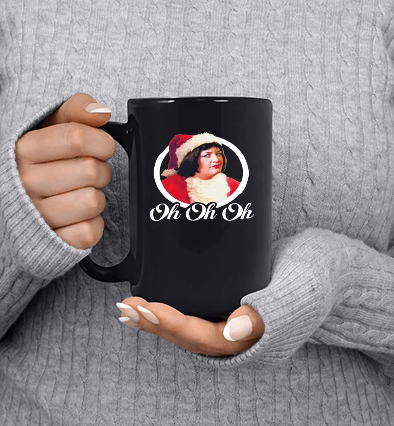 Oh Oh Oh Nessa Jenkins Santa Christmas Mug