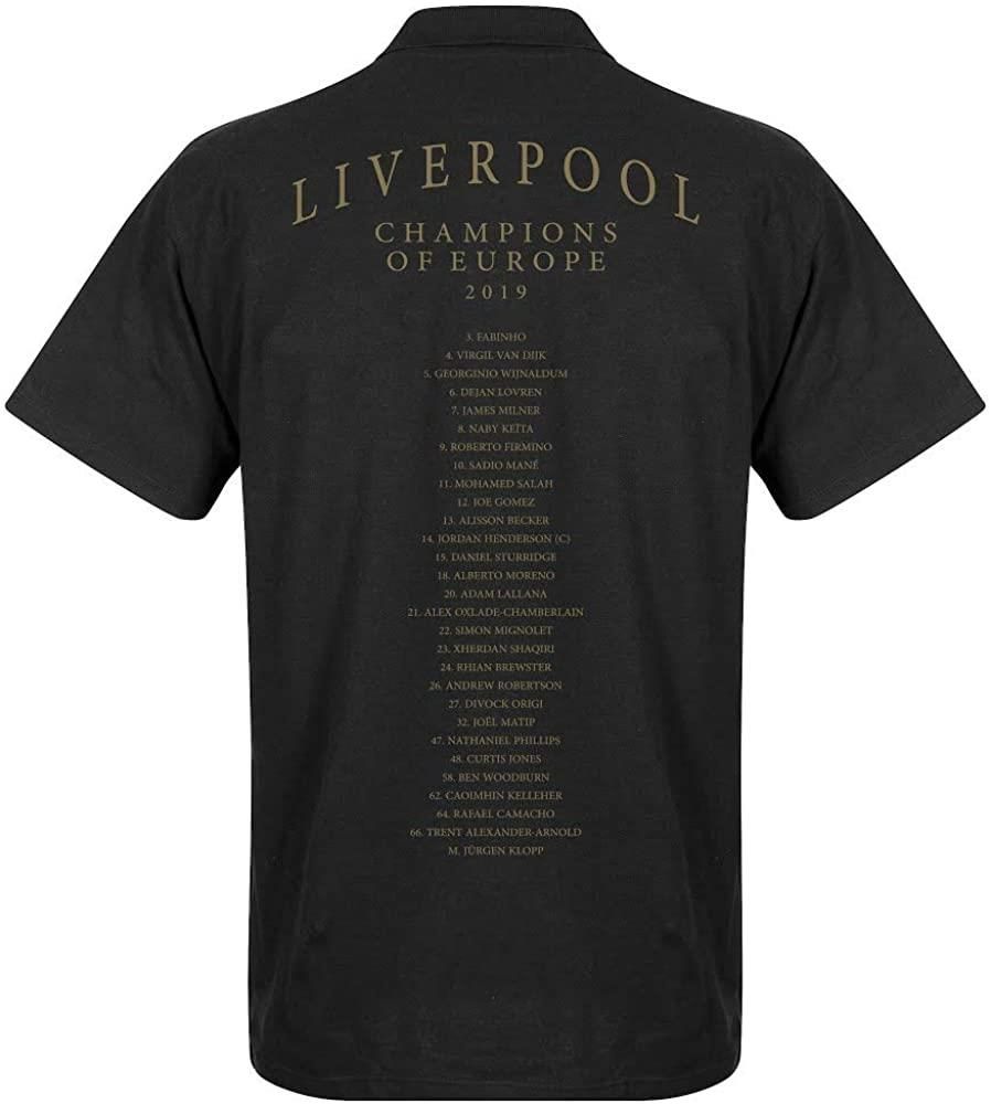 Order Retake Liverpool Crest Champions Of Europe Squad 3D All Over Print Polo Shirt