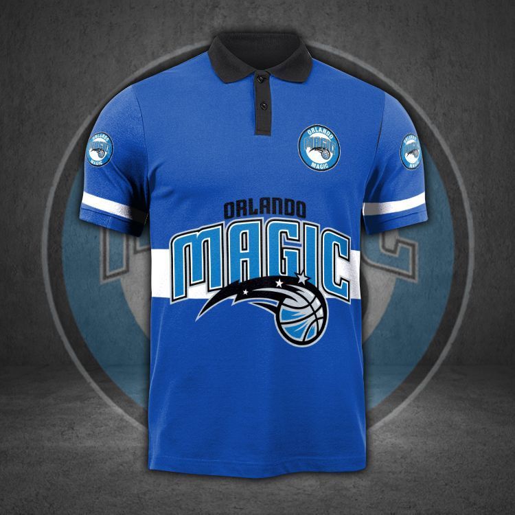 Orlando Magic 3D All Over Print Polo Shirt