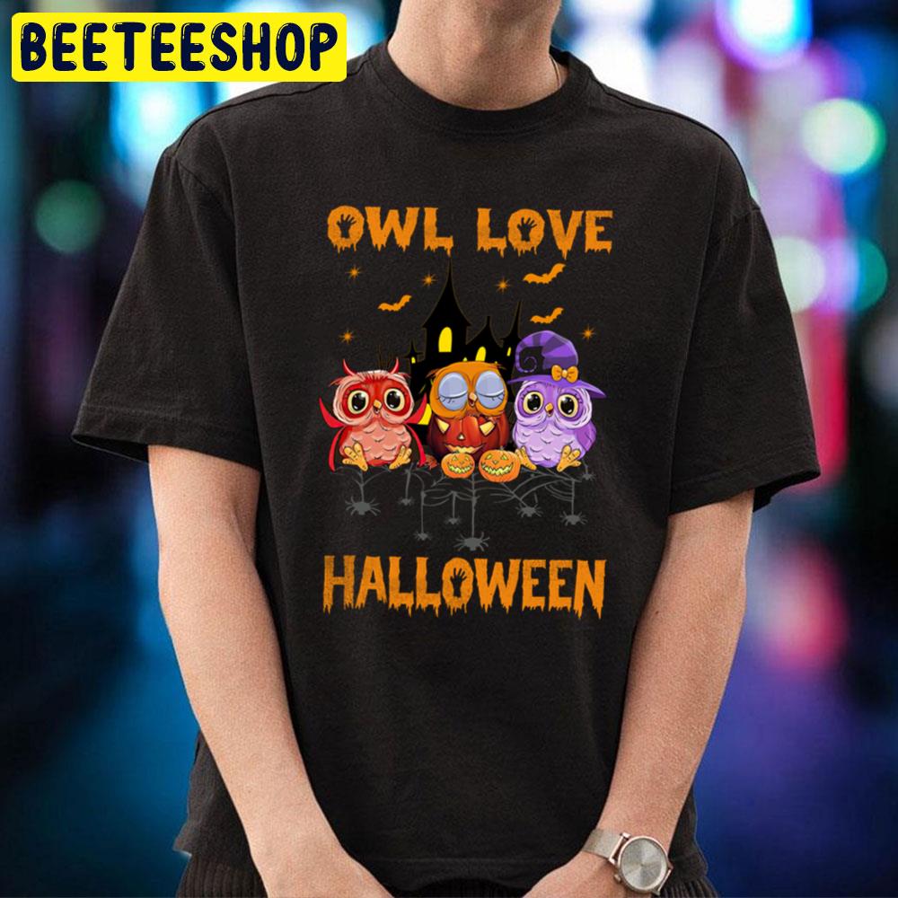 Owl Love Halloween Trending Unisex T-Shirt