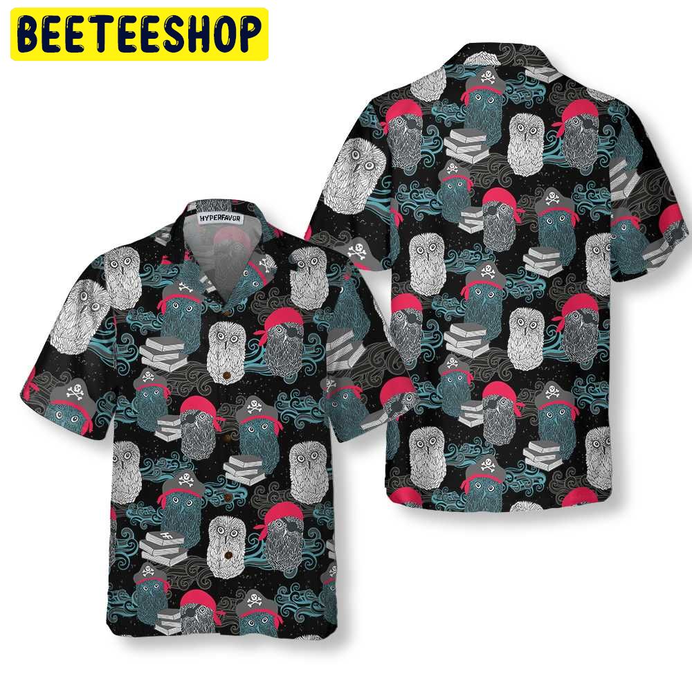 Owl Pirates Trending Hawaiian Shirt