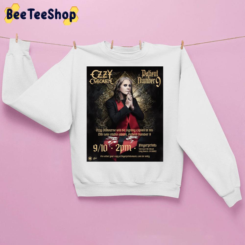 Ozzy Osbourne Patient Number 9 2022 Trending Unisex Sweatshirt