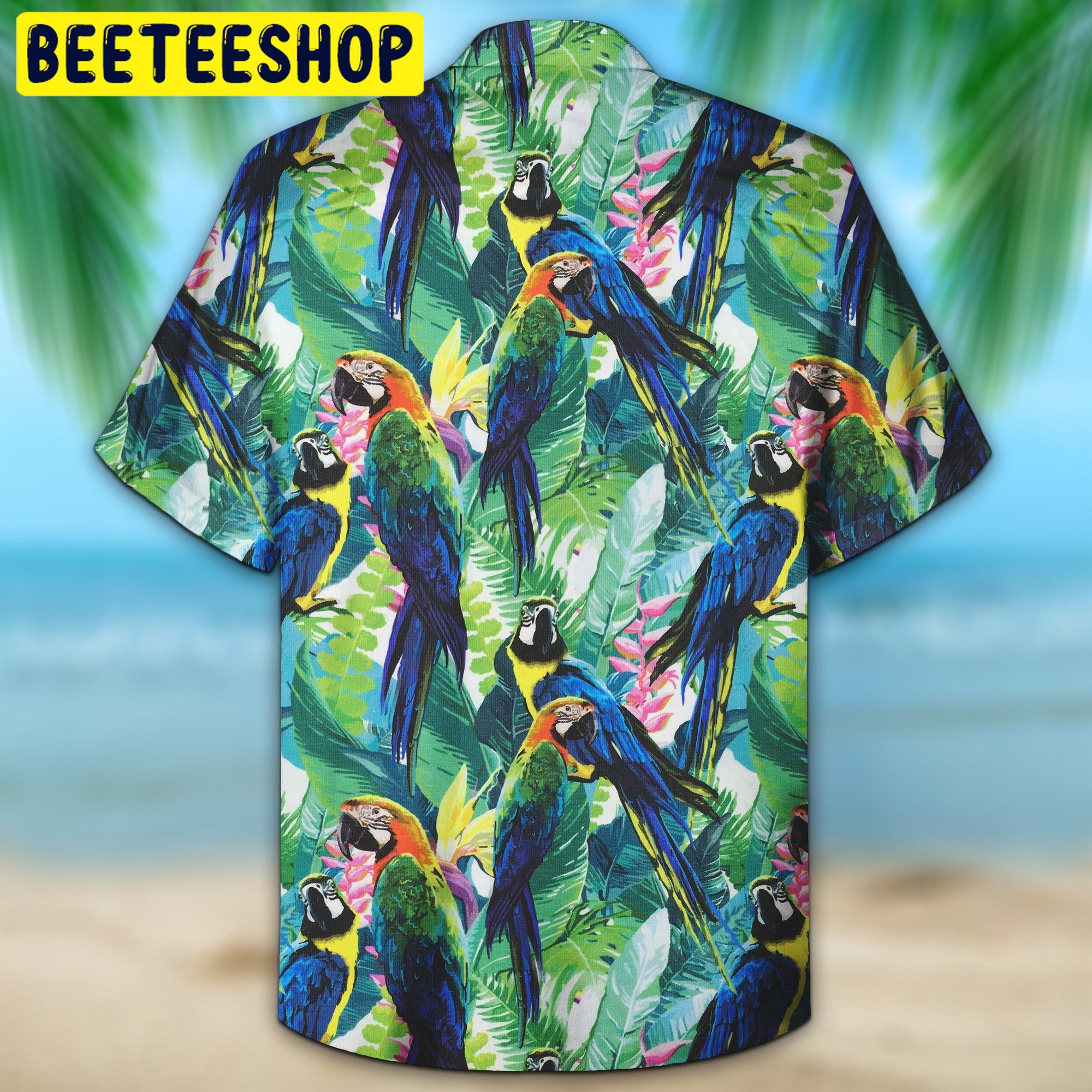 Parrot So Fresh All Over Printed Trending Hawaiian Shirt - Beeteeshop