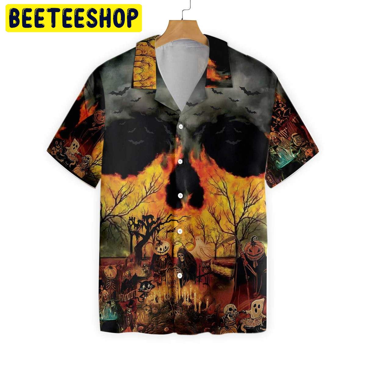 Party At Halloween Night Trending Hawaiian Shirt