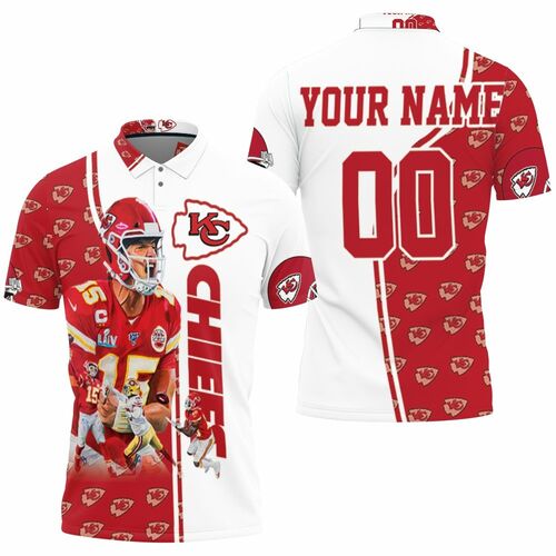 Patrick Mahomes 15 Kansas City Chiefs Best Player Super Bowl Nfl 2020 Championship 2 Personalized Polo Shirt