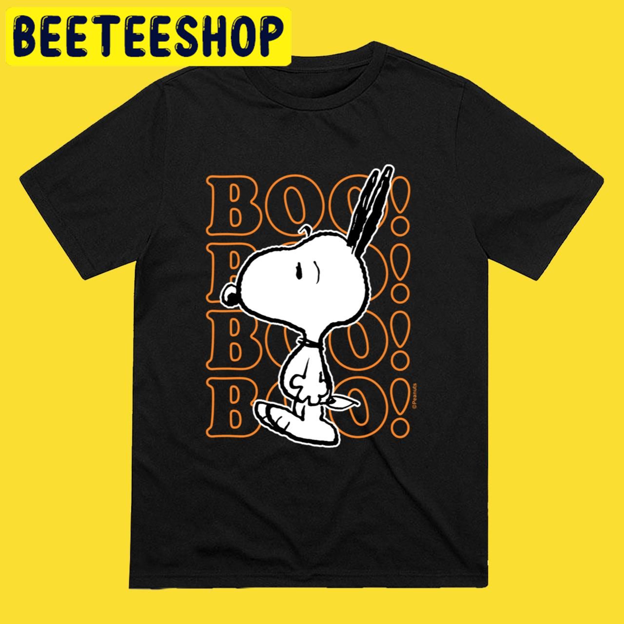 Peanuts Boo Snoopy Scared Halloween Trending Unisex T-Shirt