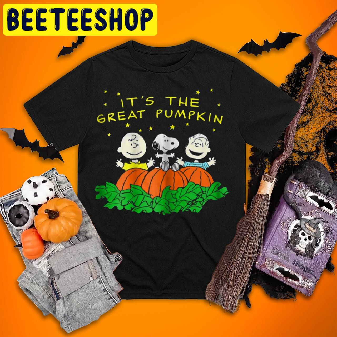 Peanuts It’s The Great Pumpkin Charlie Brown Halloween Trending Unisex T-Shirt