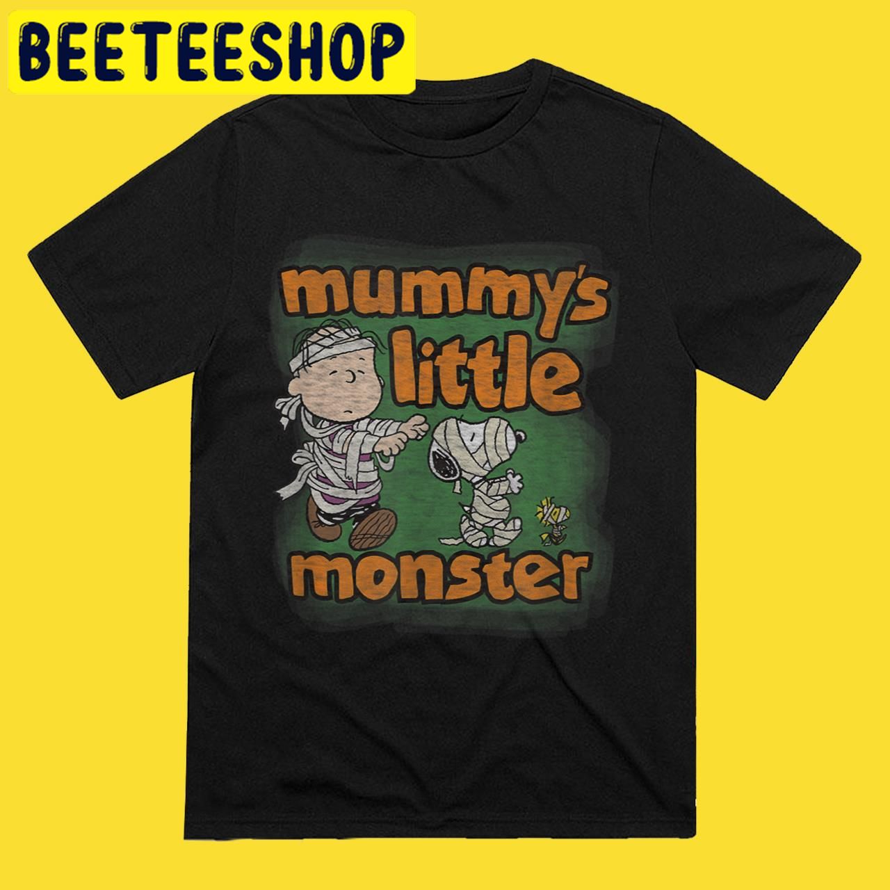 Peanuts Linus Snoopy Mummy’s Monster Halloween Trending Unisex T-Shirt