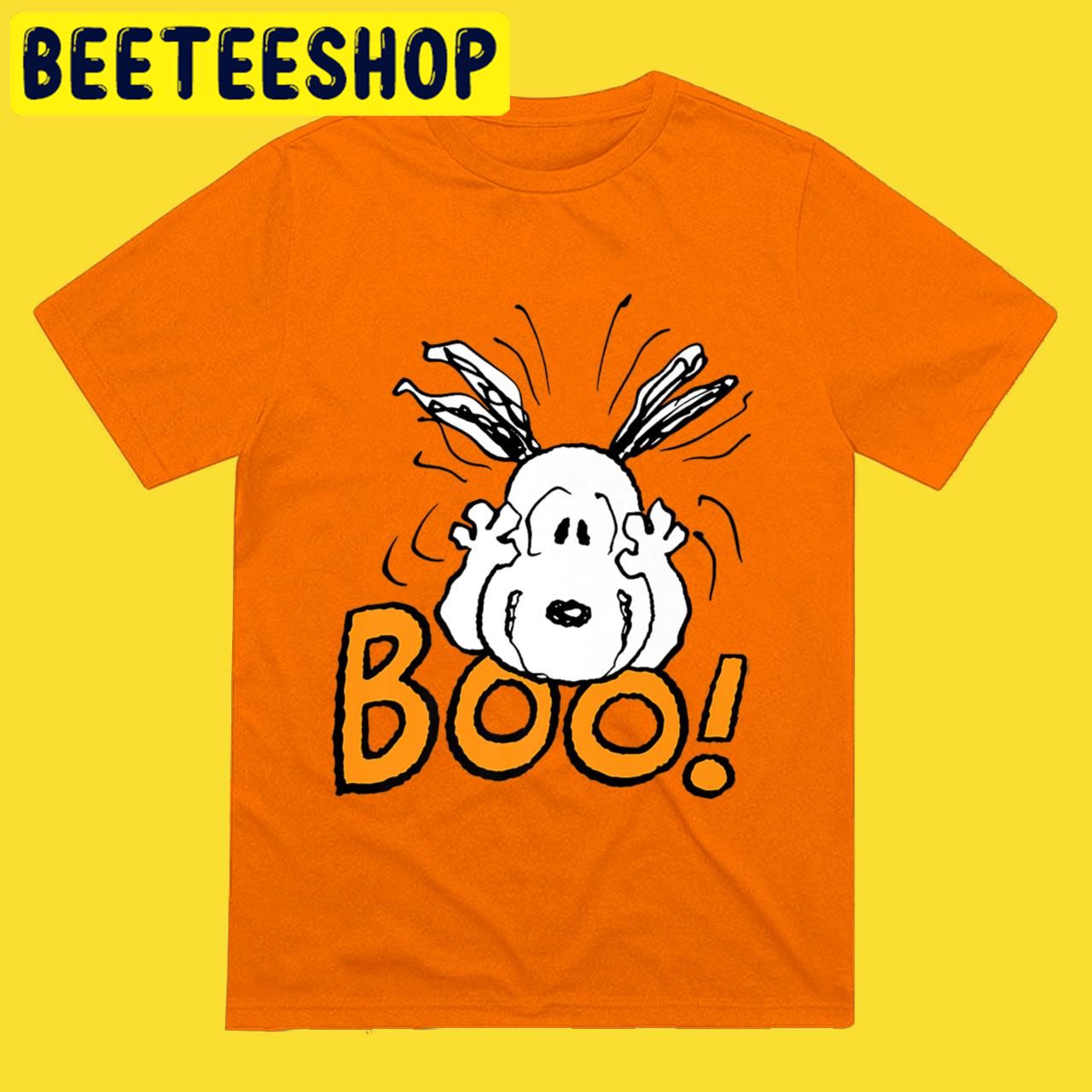 Peanuts Snoopy Boo Funny Halloween Trending Unisex T-Shirt