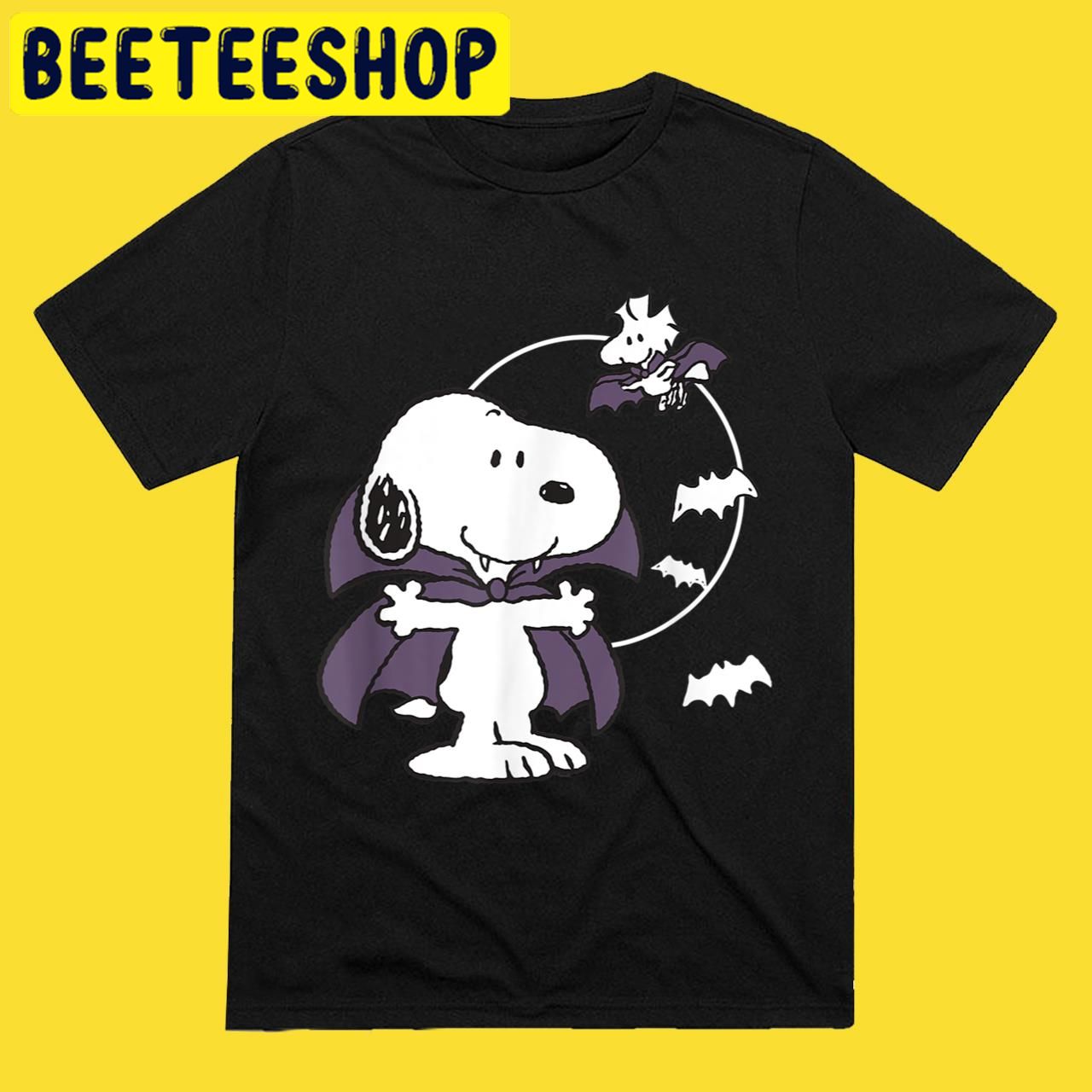 Peanuts Vampire Snoopy Halloween Trending Unisex T-Shirt