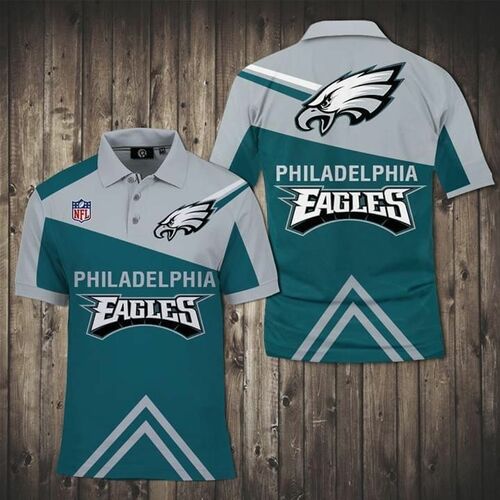 Philadelphia Eagles Football Fan 3D All Over Print Polo Shirt