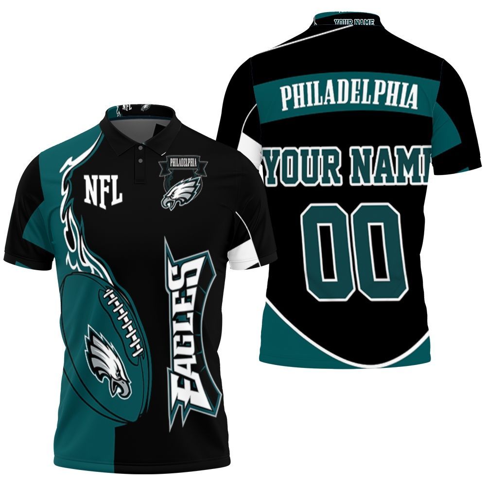 Philadelphia Eagles Nfl Lover Personalized 3D All Over Print Polo Shirt