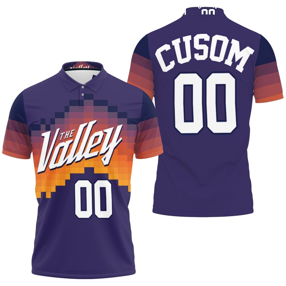 Phoenix Suns 2020 Nba New Arrival Personalized 3D All Over Print Polo Shirt