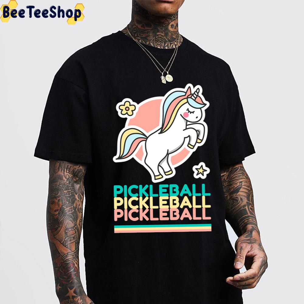 Pickleball Unicorn Trending Unisex T-Shirt